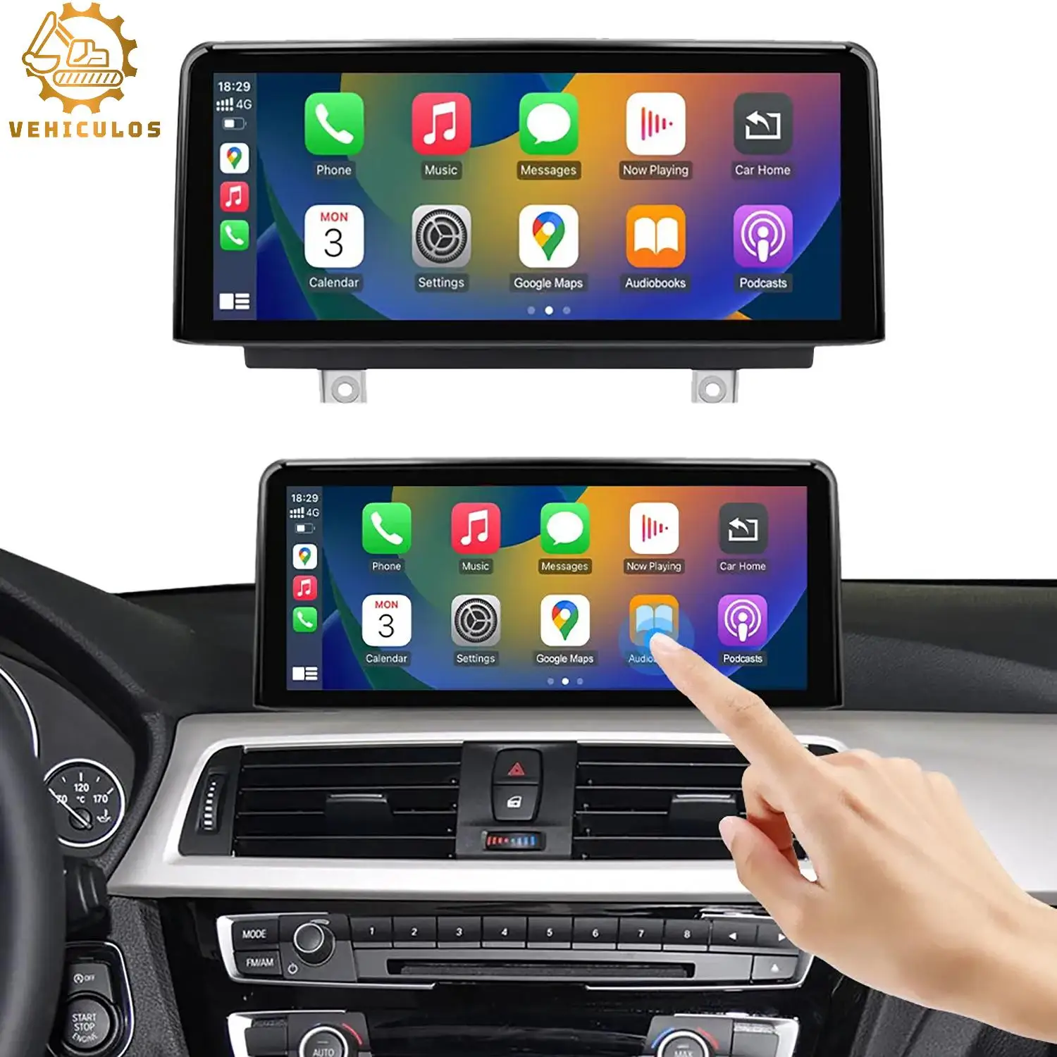 

Автомобильный интерфейс CarPlay для Audi A4 B8 A5 q5, 2009-2015, 1 шт.