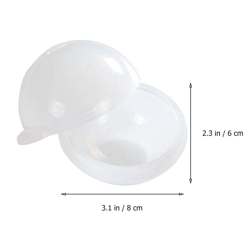 قالب من السيليكون شكل كروي سهل التنظيف ملحقات حرفية غير لاصقة C قوالب تزيين DIY قالب فني من الراتنج