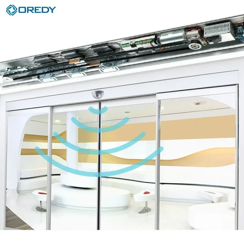 

OREDY German ES200 commercial automatic sliding Door Operator unit system Dunker Motor with sensor