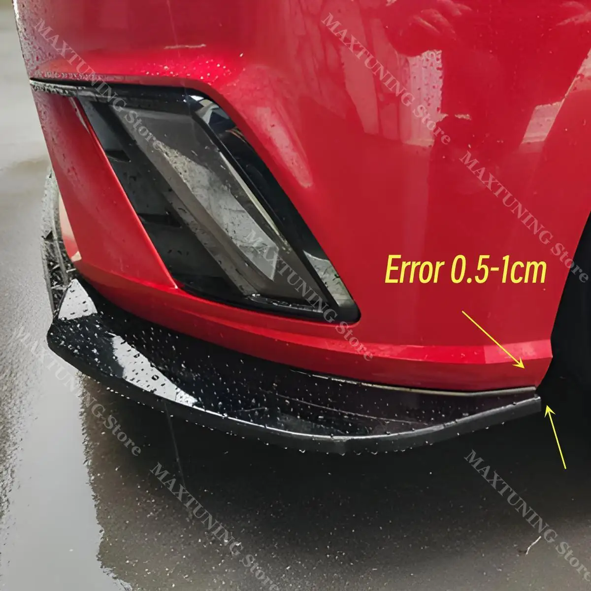 Front Bumper Lip Splitter For Seat Ibiza Mk5 FR & Standard TSI TDI TGI MPI 2017-2026 Under Chin Apron Guard ABS Body Kits Tuning - view 3