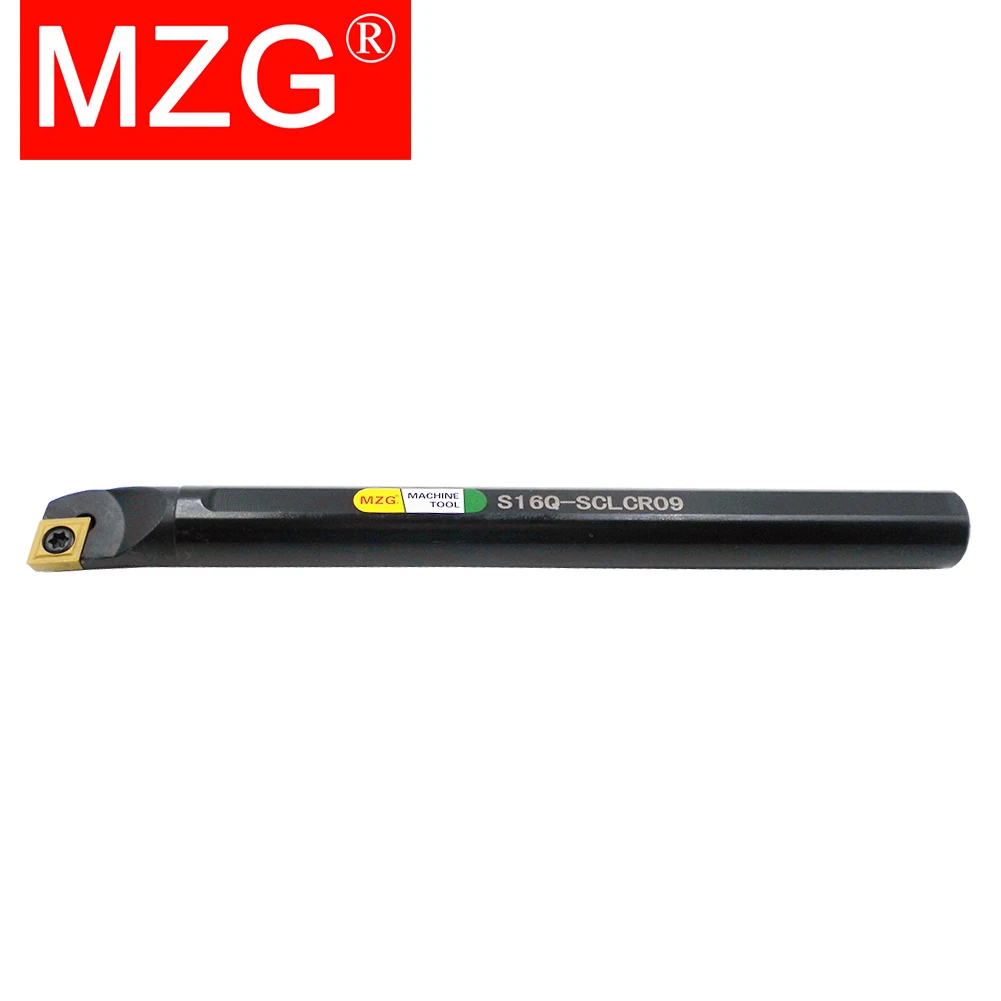 MZG SCLCR S06H S06K S07K S08K S10K S12M S14N S16Q SCLCR06 SCLCR09 CNC 나사 타입 내부 터닝 공구, CCMT 카바이드 인서트