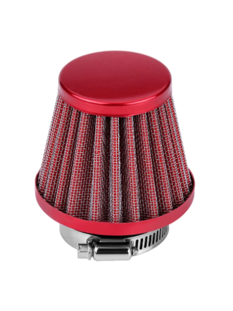 38mm Conical Air Filters Universal Clamp-on Air Filter Tapered Cone Intake Modification Air Filter For Car Motorcycle Off-road