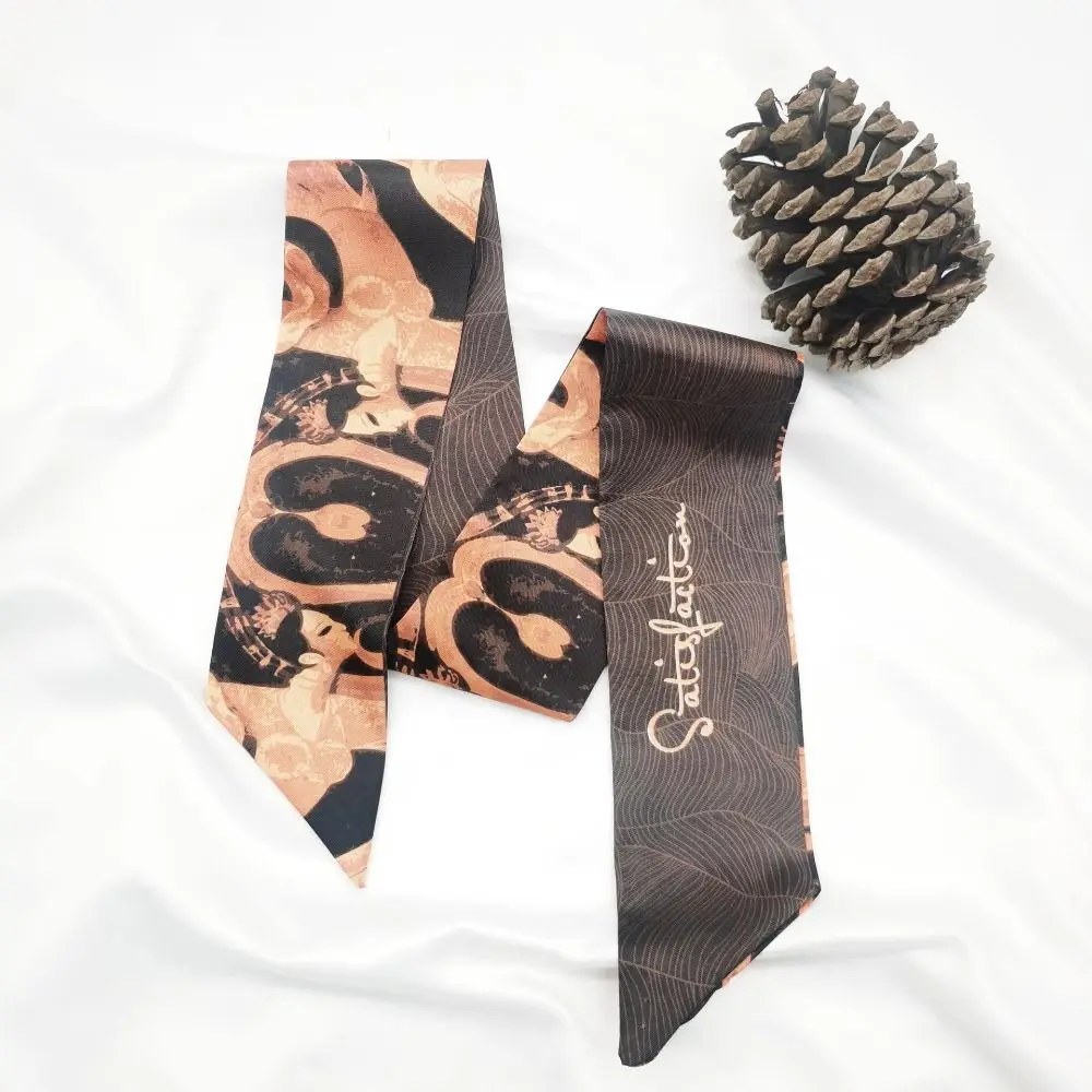 Diadema Floral Retro, cinta, pintura al óleo, pañuelos para la cabeza, lazo de mariposa de estilo chino, pelo