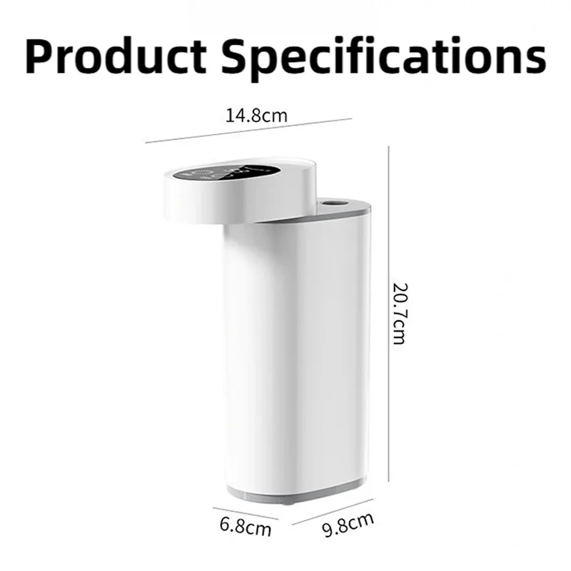 Picture 7: TINSOL 2000W Instant Water Heater, 3-Second Fast Heating, Portable Home Desktop Instant Water Heater with 5-Level Adjustment