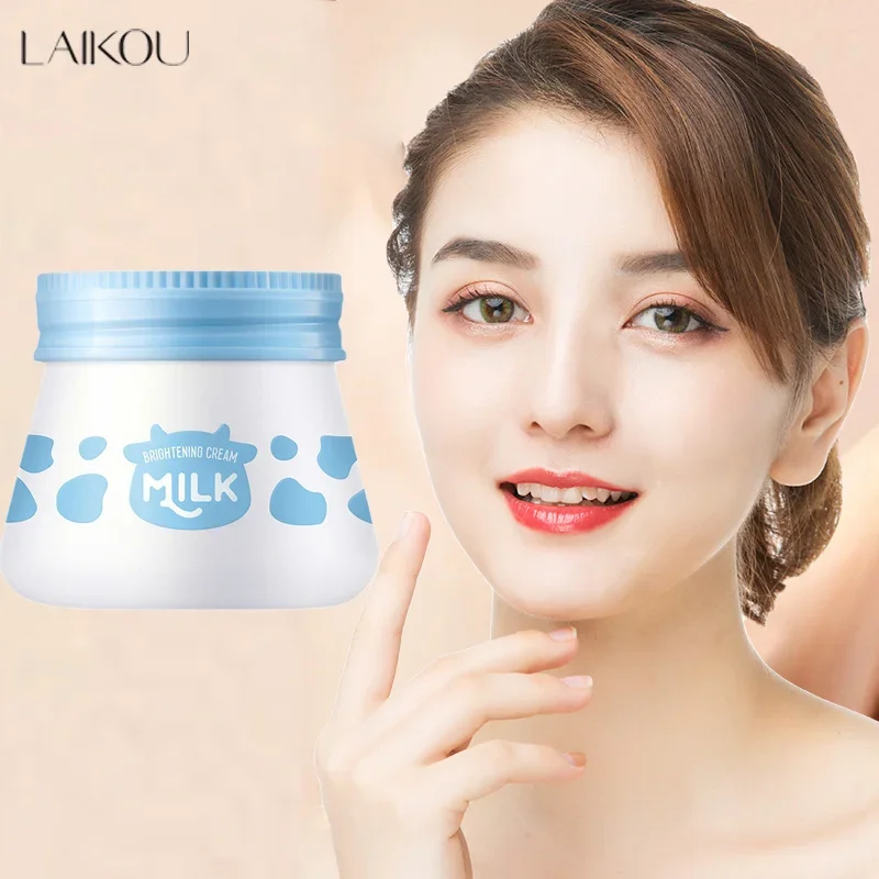 LAIKOU Milk Suyan Carem Whitening Anti Wrinkle Moisturizing Nourish Creams Beauty Aintenance Face Skin Care Korean Cosmetics