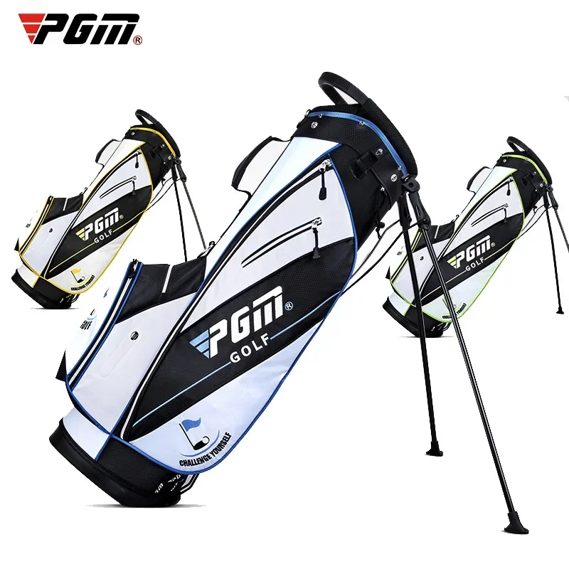 PGM Portable Golf Bag QB026,Ultralight Waterproof Travel Bracket Stand Bag For Men Women,14 Sockets Golf Rack Bags