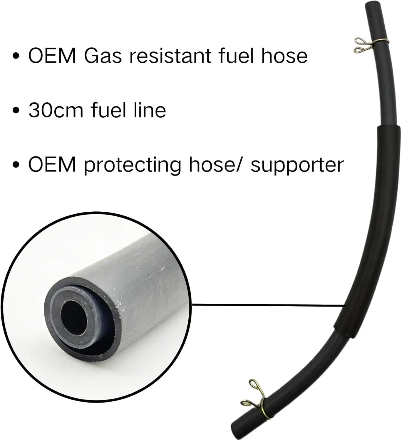 Generator Fuel Petcock Shut Off Valve for Champion 122.070400.05 Generac 310574GS Firman Gas Tank Switch M10X1.25mm