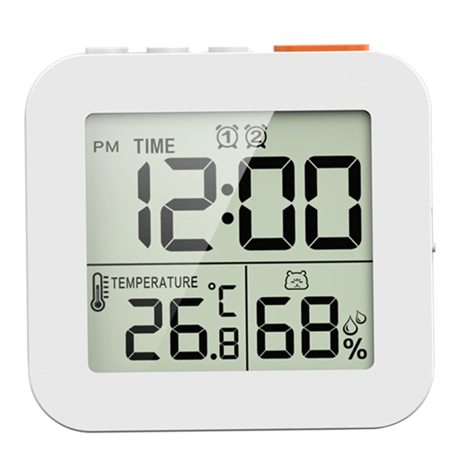 Thermometer Hygrometer Wall Clock for Makeup Business Professional Teacher
