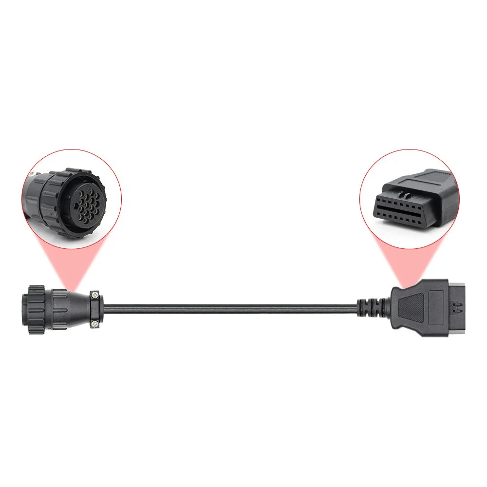 

Made in China 16 Pin Connector for Scania Heavy Duty Connectors OBD 16 Pin Cable