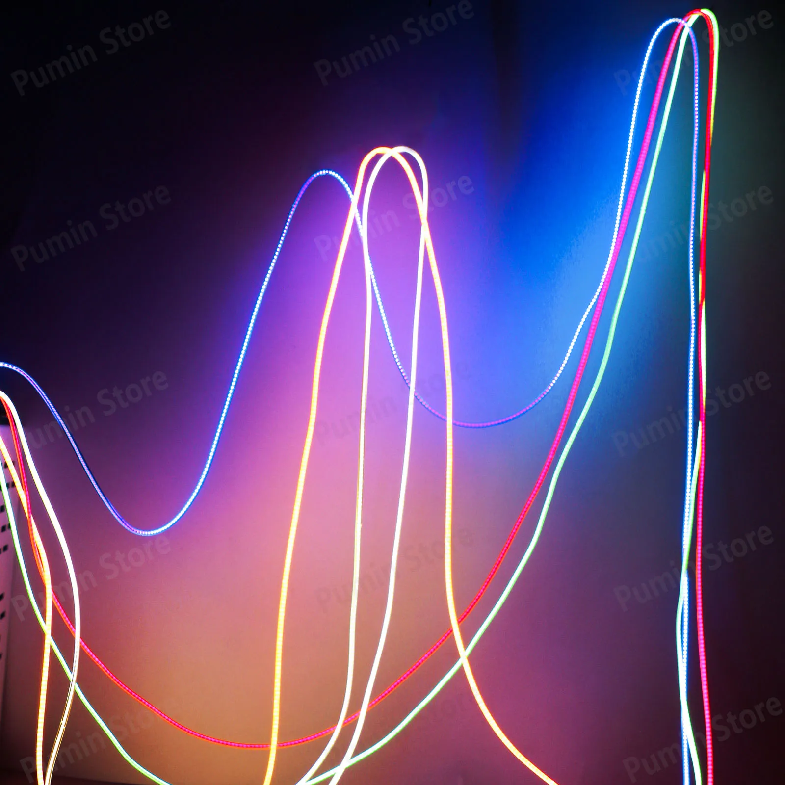 

LED Filament 22V 1.2m Ice Blue seven colors flexible filament Retro Light Bulb Light Source Accessories Home festival Decoration