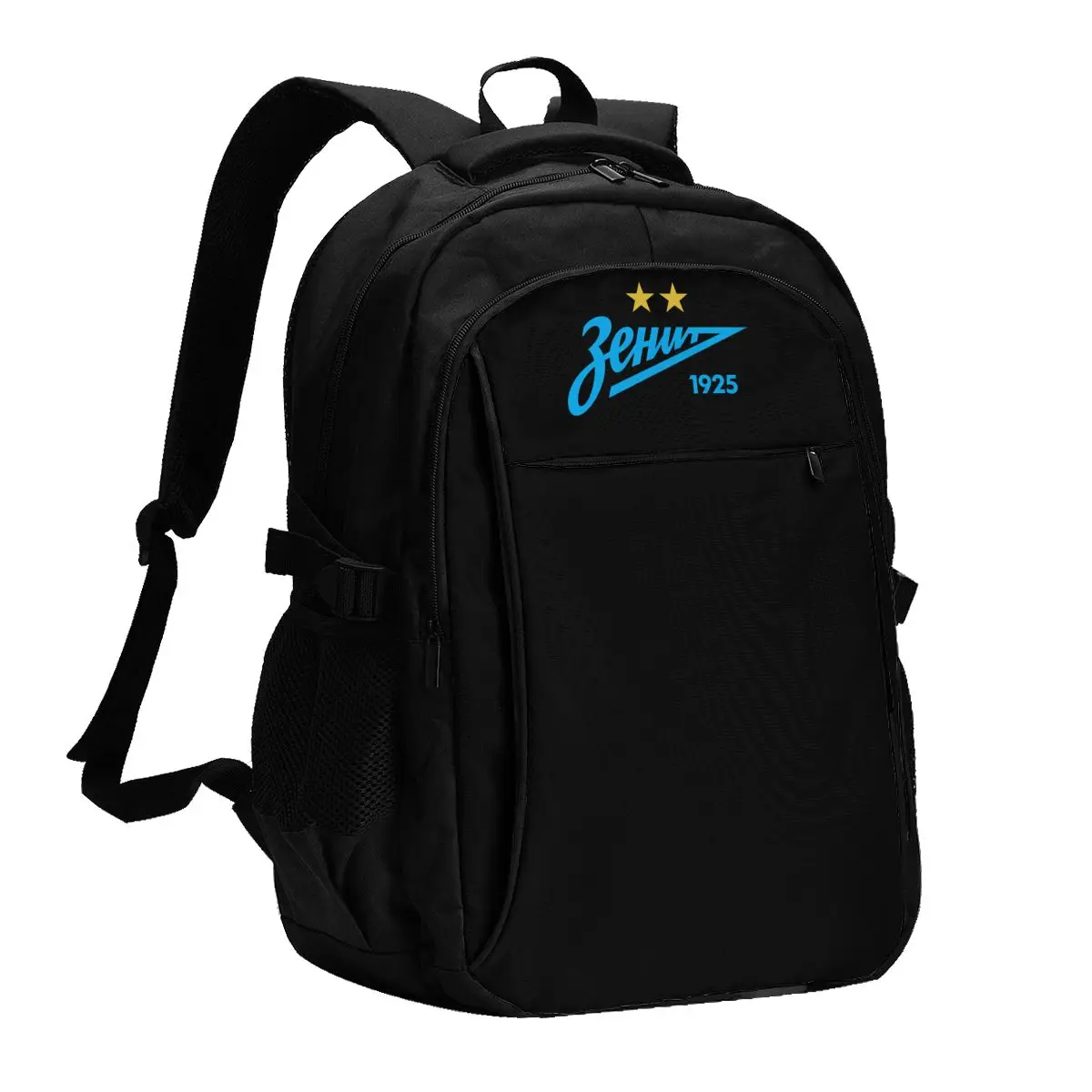 

FC Zenit Saint Petersburg Usb Backpacks Fashion Tote Travel Hiking Usb Port Notebook Bags