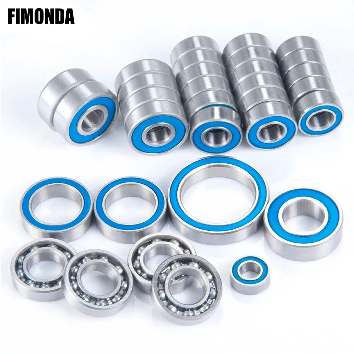 32PCS Metal Sealed Bearing Set for Axial Capra 1.9 Unlimited Trail Buggy 1/10 RC Car Replacement Parts