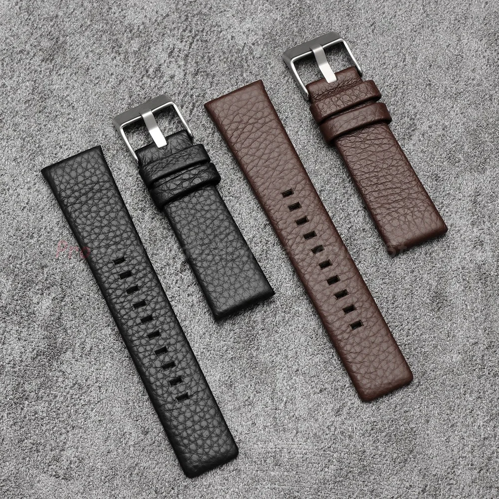 Pulseira de Couro Genuíno para - Diesel Watches Smartwatch avaliação e preço