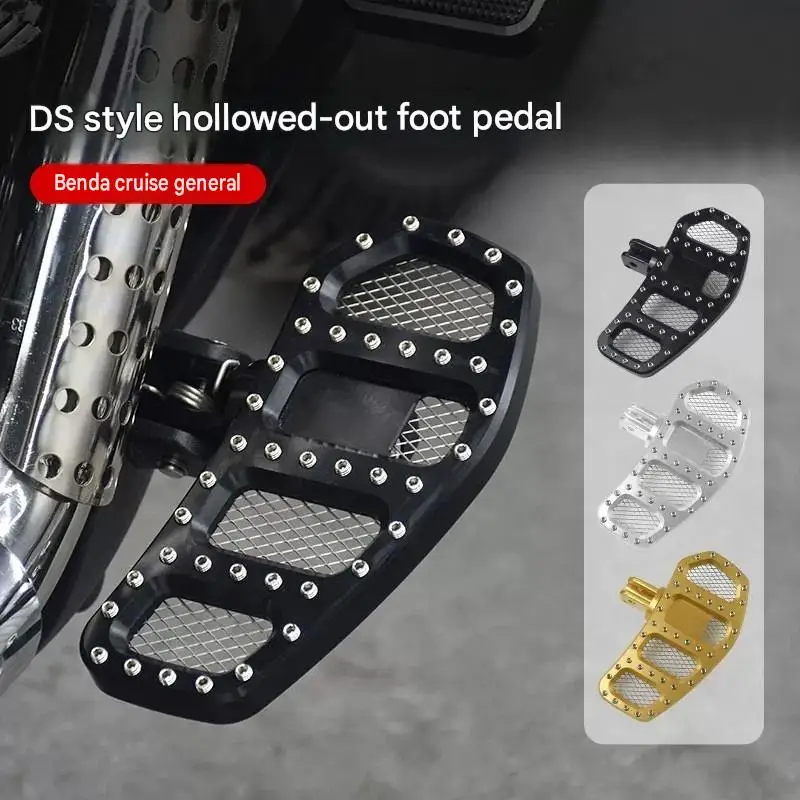 For Benda Rock Modified Wide Foot Pegs for 250 Chinchilla 300 350 Napoleon 450 Dark Flag 500 950 Models Improve Foot-Placement