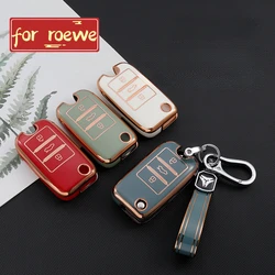 Tpu Key Cover Case Shell Holder for Roewe RX5 MG3 MG5 MG6 MG7 MG ZS GT GS 350 360 750 W5 Accessories Car-Styling