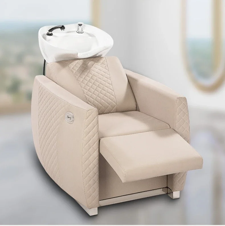 

35Beauty salon semi-reclining electric lifting hair treatment shampoo bed barber shop special shampoo bed