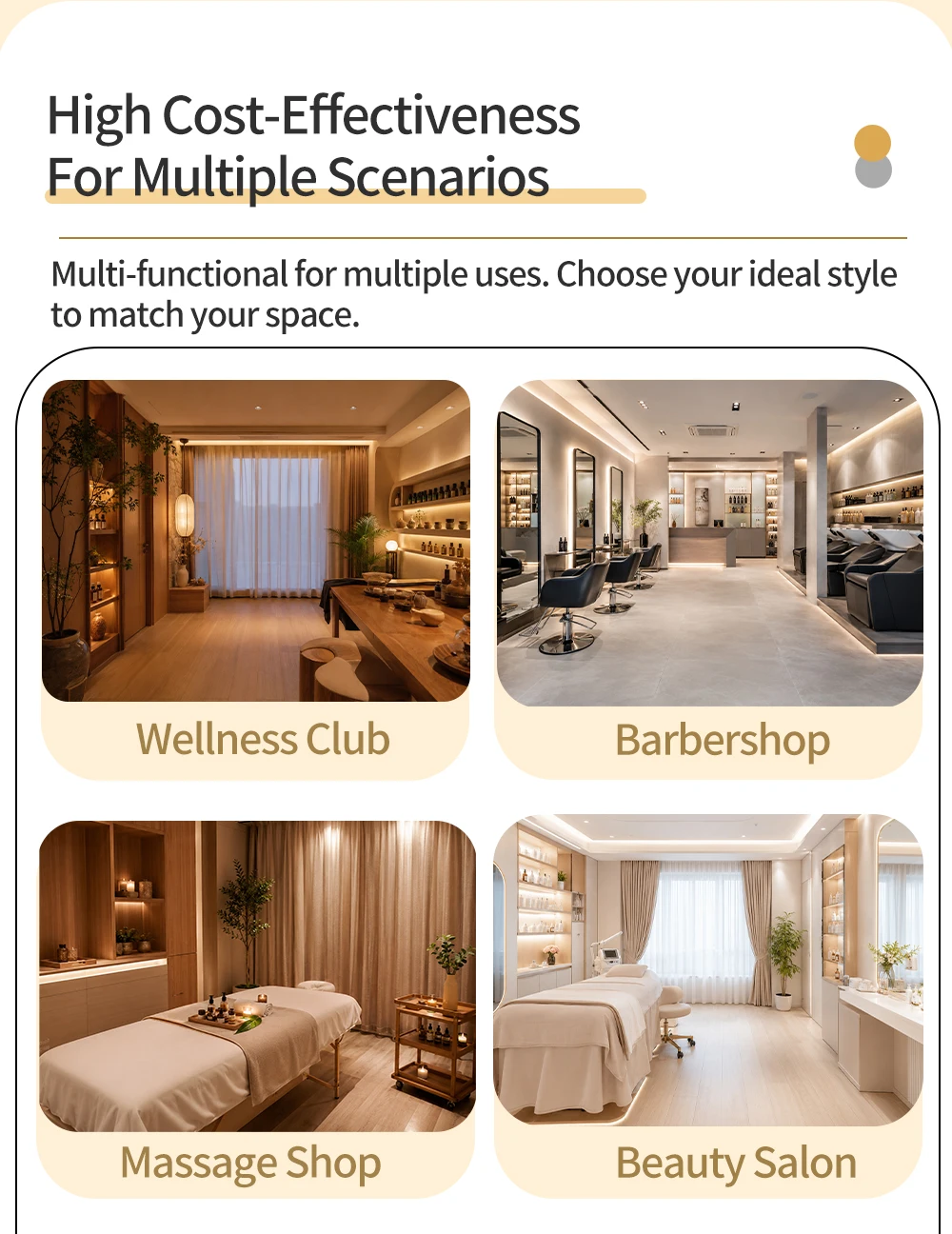 Fabrik-Großhandel Maßanfertigung Shampoo-Liege mit Elektrischer Rückenlift-Funktion Massagetisch Friseursalon-Möbel Neuestes Design – Detail 5