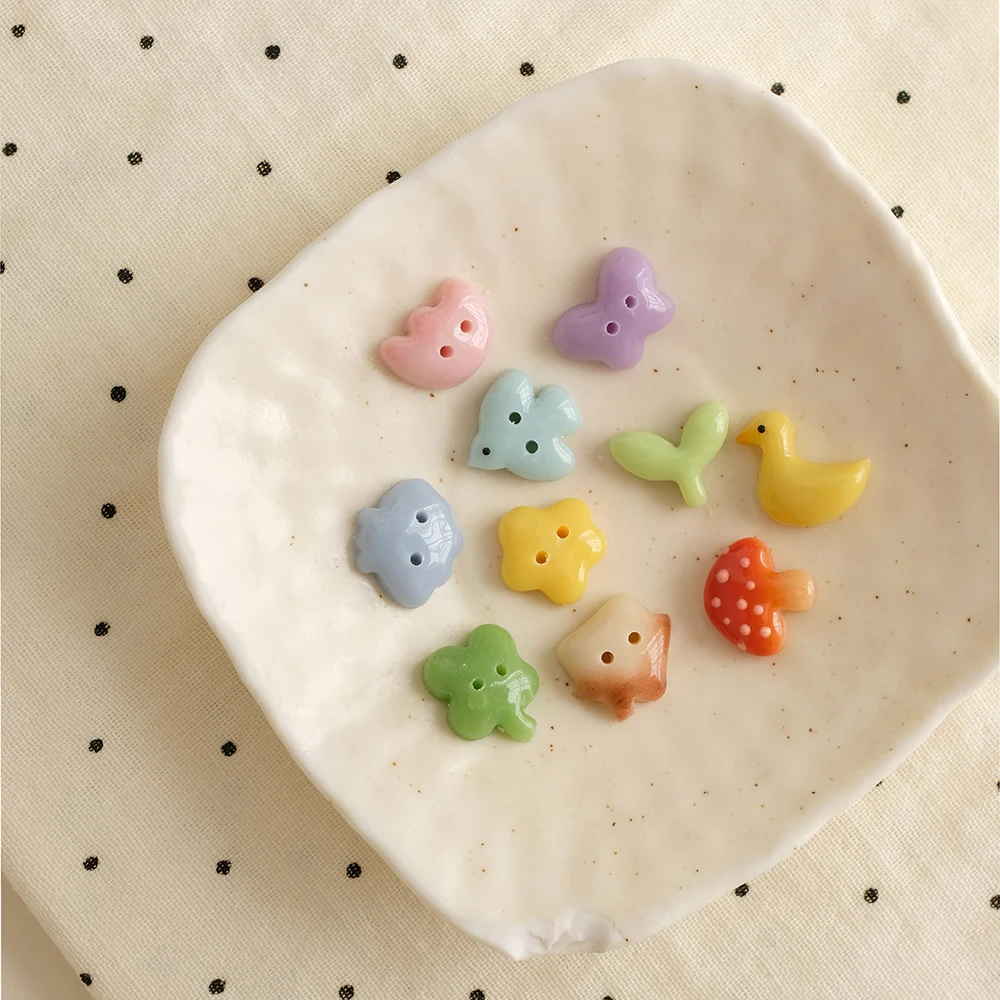 1 Stück Mini-Schmuckherstellungs-Set, Niedliche Ohrringe, Polymer-Ton-Ausstecher, Tulpen-/Schmetterlings-Töpferform, DIY-Knopf-Anhänger, Tonpresswerkzeuge – Detail 1