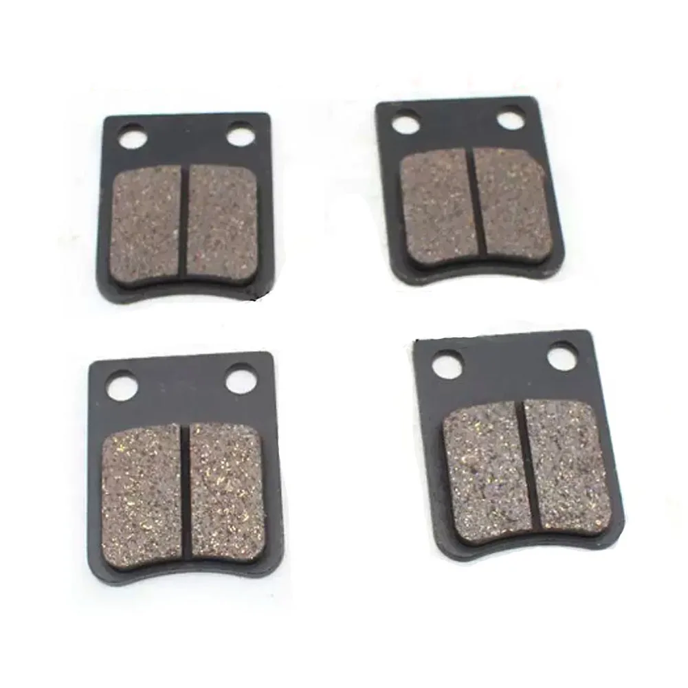 2 Pairs For KAYO AU200 4 Wheel Beach Scooter Motorcycle Rear Brake Pads Brake Disc