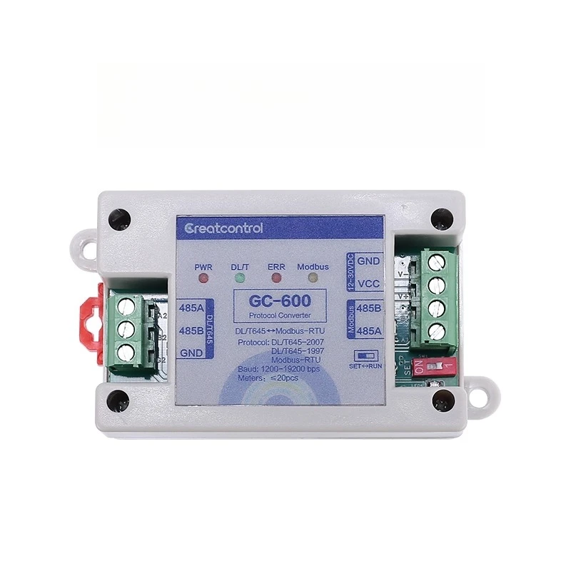 

Модуль порта Ethernet-конвертера Modbus GC-600, протокол DL, централизованный счетчик, измеритель устройства считывания для протокола Modbus