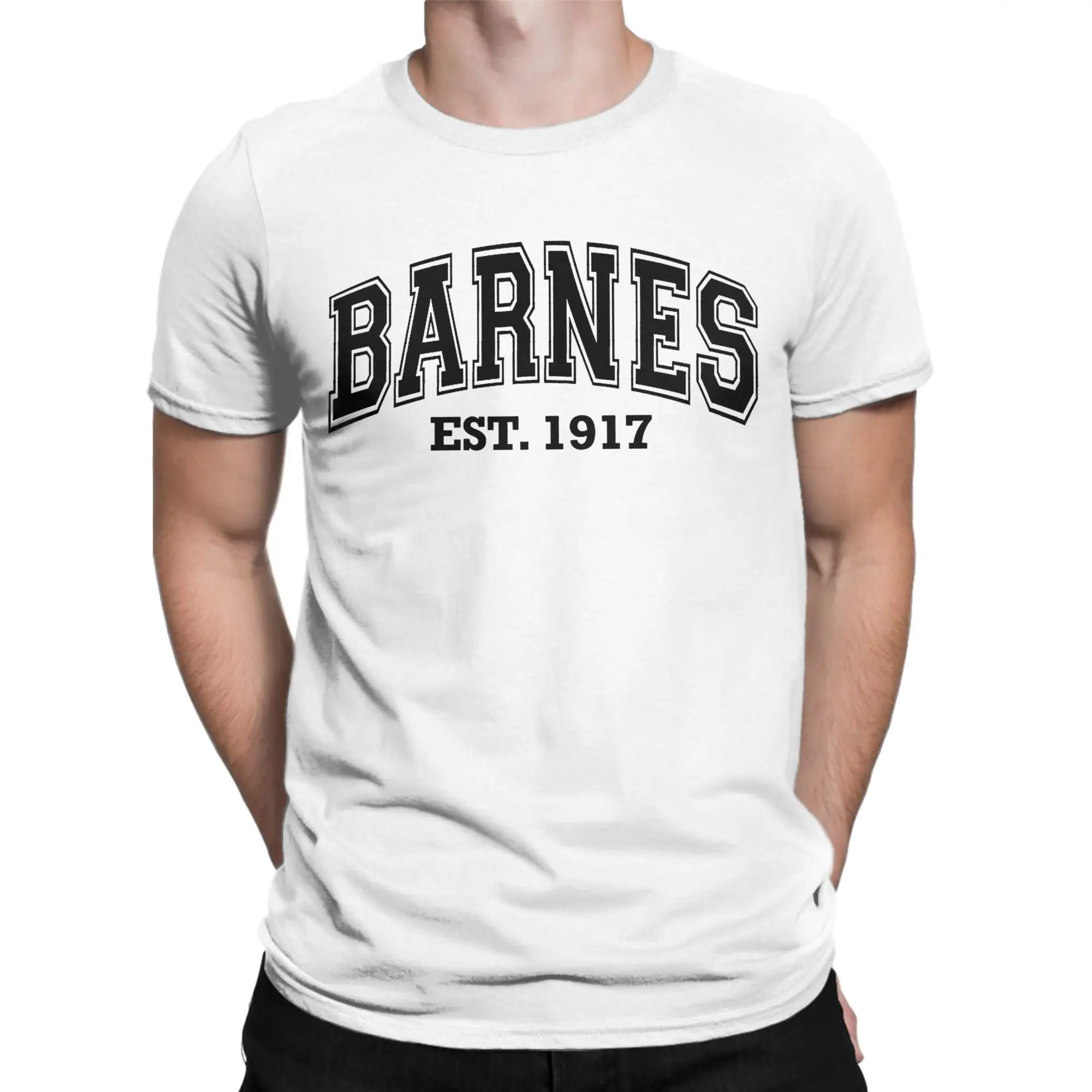 Priting Bucky Barnes Varsity T Shirt Men Cotton Short Sleeve Crewneck Summer Clothes