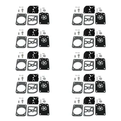10pcs/lot Carb Repair Rebulid Kit For Zama RB-151 Stihl TS410 TS420 Concrete Chainsaws # 4238 007 1061