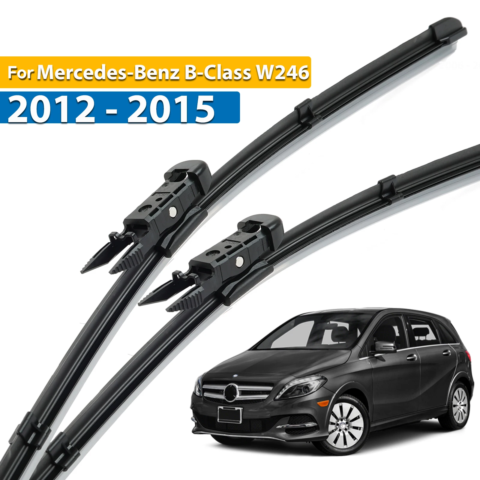 Erick\'s Wiper Front Wiper Blades For Mercedes-Benz B-Class W246 2012 - 2015 Windshield Windscreen Window Rain Brushes 26\