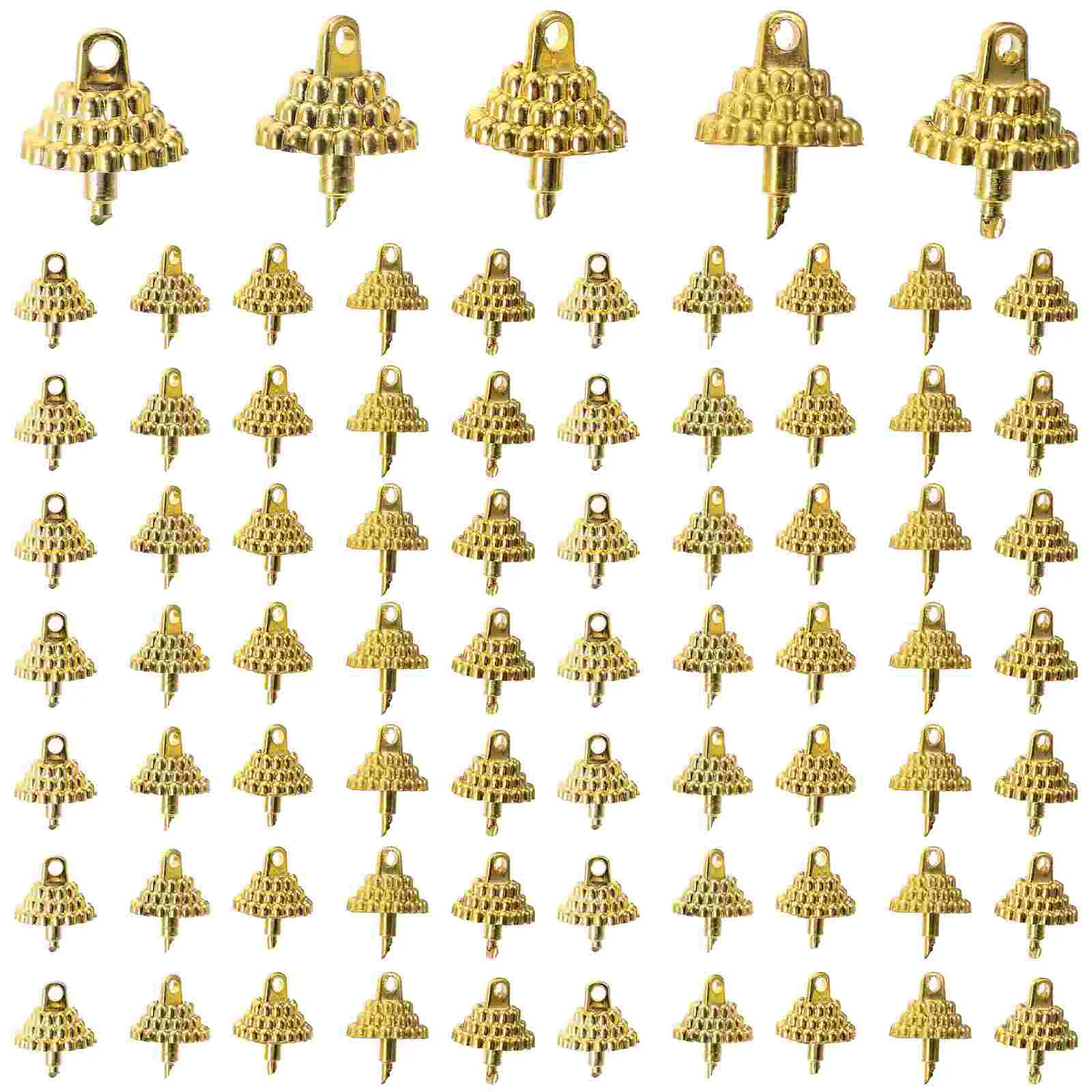 

Usa Decorations Hanging Balls DIY Fittings Pendant Props Top Hat Ornaments Covers Golden Creative Caps