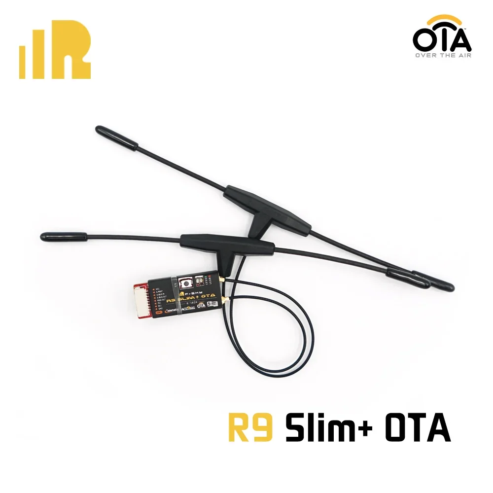 FrSky R9 Slim+  OTA R9 Slim Plus mini receiver 900MHz ACCST 6/16CH Long Range Telemetry for Frsky X-lite