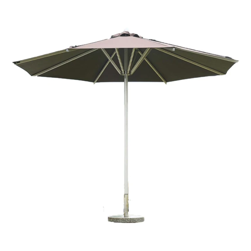 

Outdoor Solar Electric Central Pillar Umbrella Garden Garden Umbrella Terrace Outdoor Parasol Solar Light Central Pillar