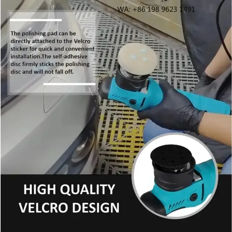 Forced Rotation Dual Track Buffing Frame Stable Offset Motion For Hard Oxidation Vehicle Surface Paint Correction Detailing