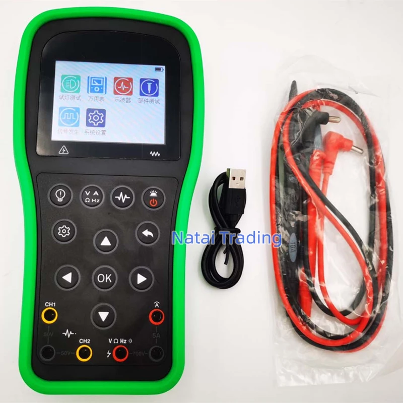 MM01 High Precision Multimeter Oscilloscope Common Rail Injector Tester EGR Throttle PWM Drive Urea Pump Motor Measurement