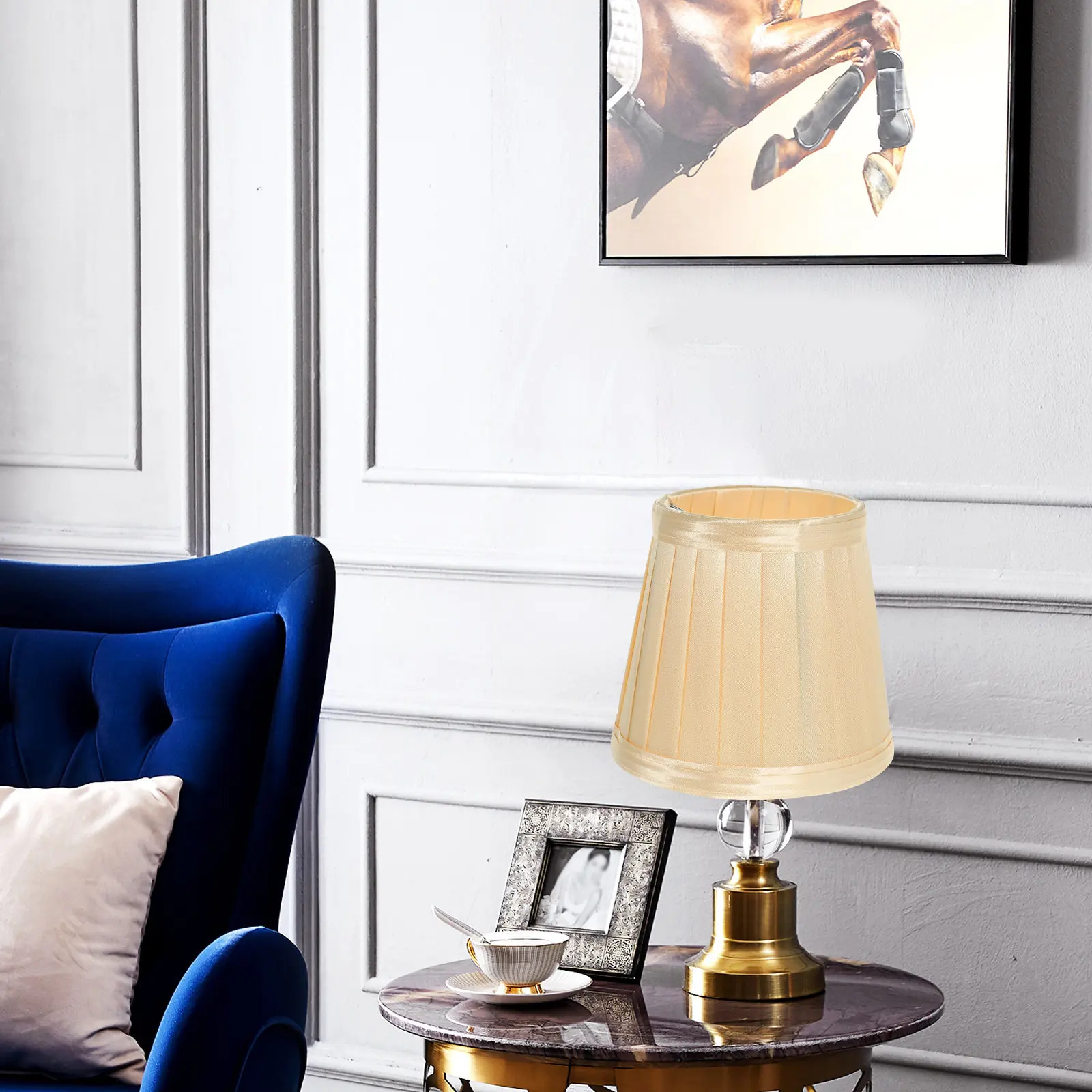 

Тканевый абажур для настольных, напольных и настенных светильников, съемный, легко устанавливаемый, декоративный сменный чехол для спальни и гостиной