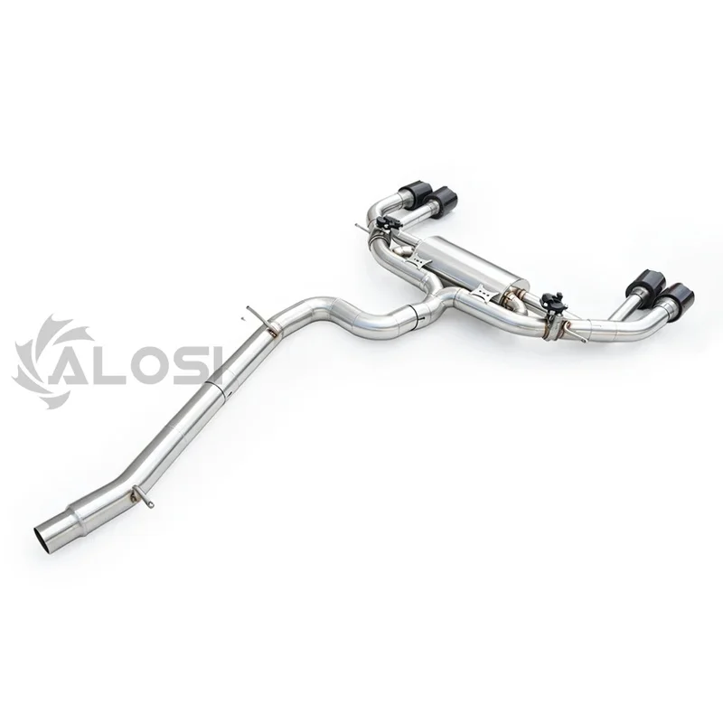 Stainless Steel Electronic Valve Cat Back Exhaust for Volkswagen Golf R/8R  MK8 2.0T 2021+ High-performance Valve Exhaust System view 6