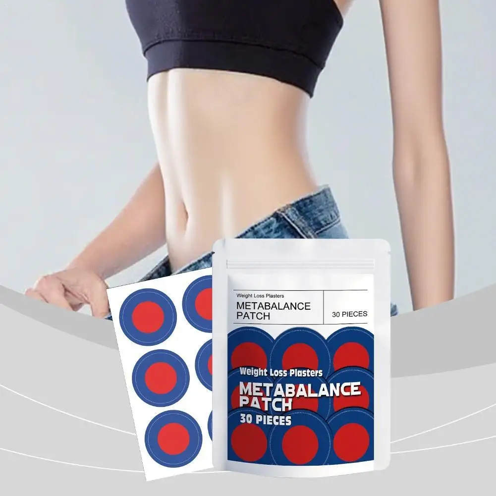 

30Pcs MetaBalance Patches For Weight Control Body Slimming Stickers Anti Cellulite Firming Plasters Boost Metabolism Management