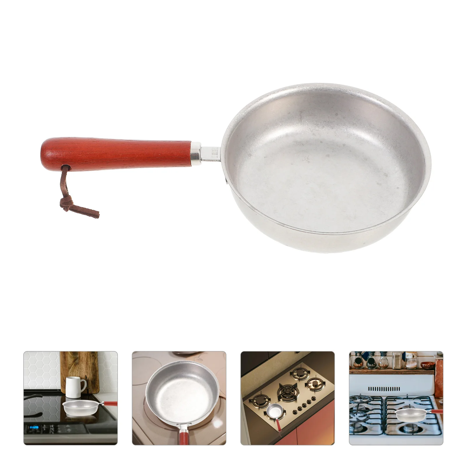 

1pc Stainless Steel Mini Non-Stick Cooking Pot Butter Melting Pan Small Saucepot For Oil Cheese Kitchen Home Restaurant 120