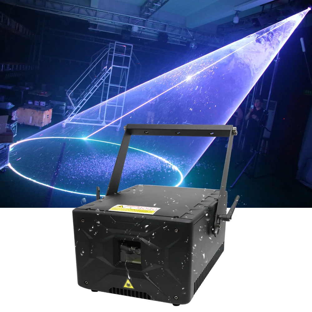 

A3-715B 15W Laser Outdoor Waterproof 15 Watt RGB Animation Laser Light For Dj Disco Wedding Event Stage