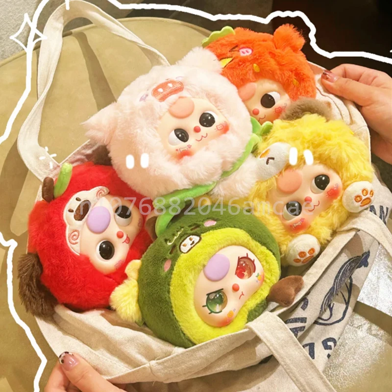 Limit Baby Three Truly Spoiling You Series Fruit Elements Soft Vinyl Doll Throw Pillow Toys Trendy Blind Box Girl Toys Gifts