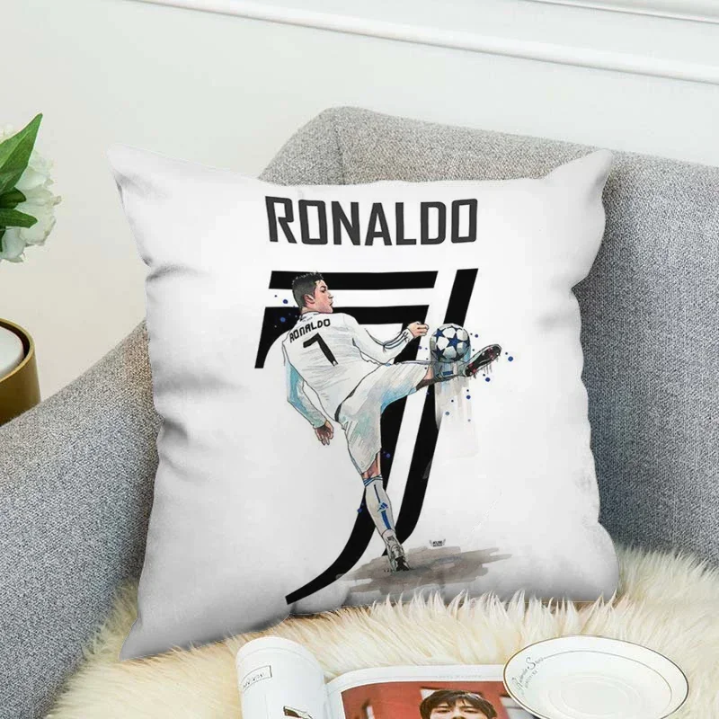 Cushion Cover CR7 Cristiano Ronaldo Couple Pillow Pillowcases for Pillows  Sofa Cushions Fall Decor Pillowcase Covers