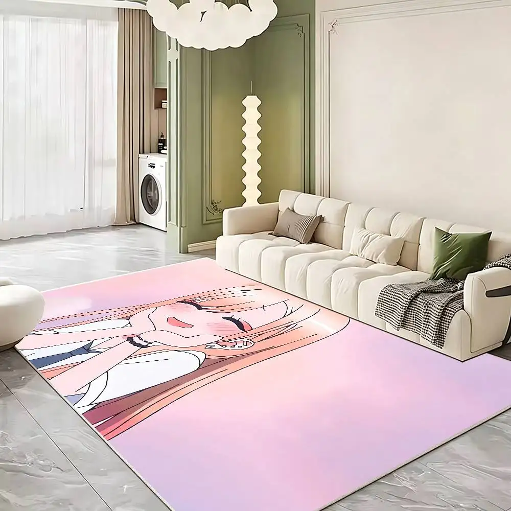 Cute Cartoon My Dress-Up Darling Soft Thick Non-Slip Mat for Living Room Bedroom Kitchen Decor Rugs