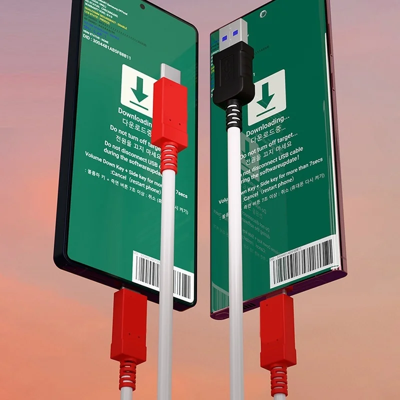Super Sale Fast Recovery Mode Data Cable, USB to TYPE-C Plug-and-Play No PC Required for Samsung S8 to S25 Note 8/9/10/20 Etc.
