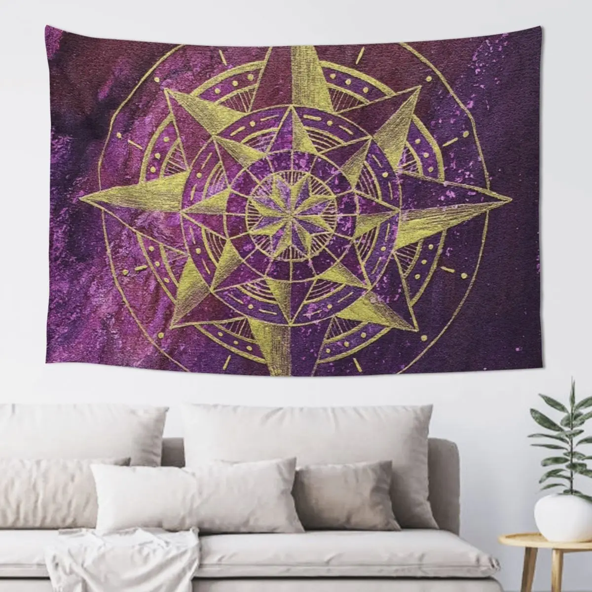 

Into the Mystic Compass Tapestry House Decorations Wall Decor Wall Decorations On The Wall Tapestry