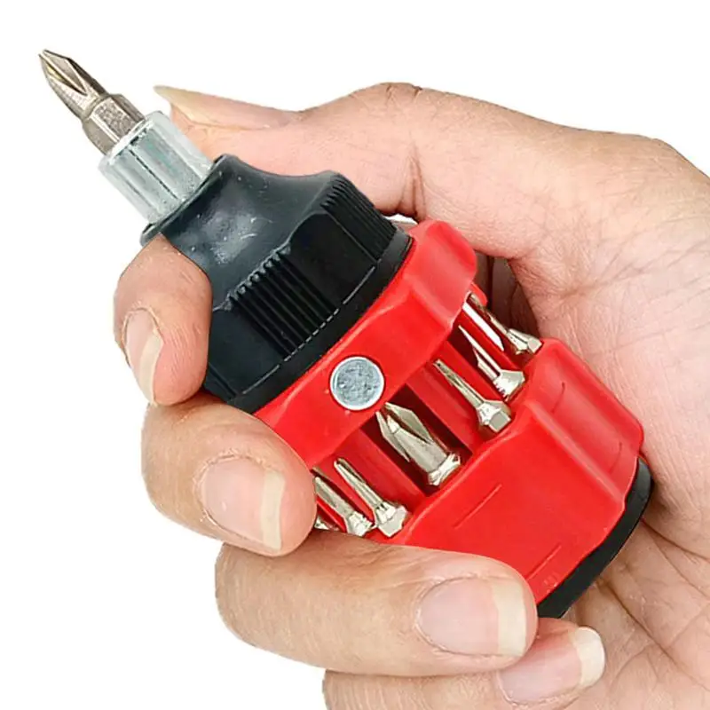 

Multifunctional Combination Screwdriver 12-in-1 Mini Screwdriver Precision Repair And Disassembly Ratchet Screwdriver Set