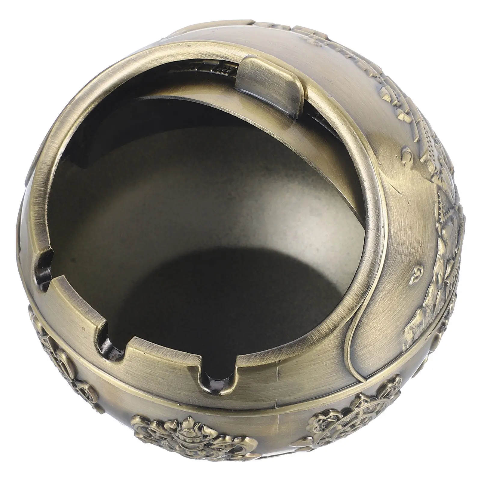 

Retro Metal High Quality Smoke Cigarette Ash Holder Household Ashtray Holder Office Decor Compact Size Home Furnishing