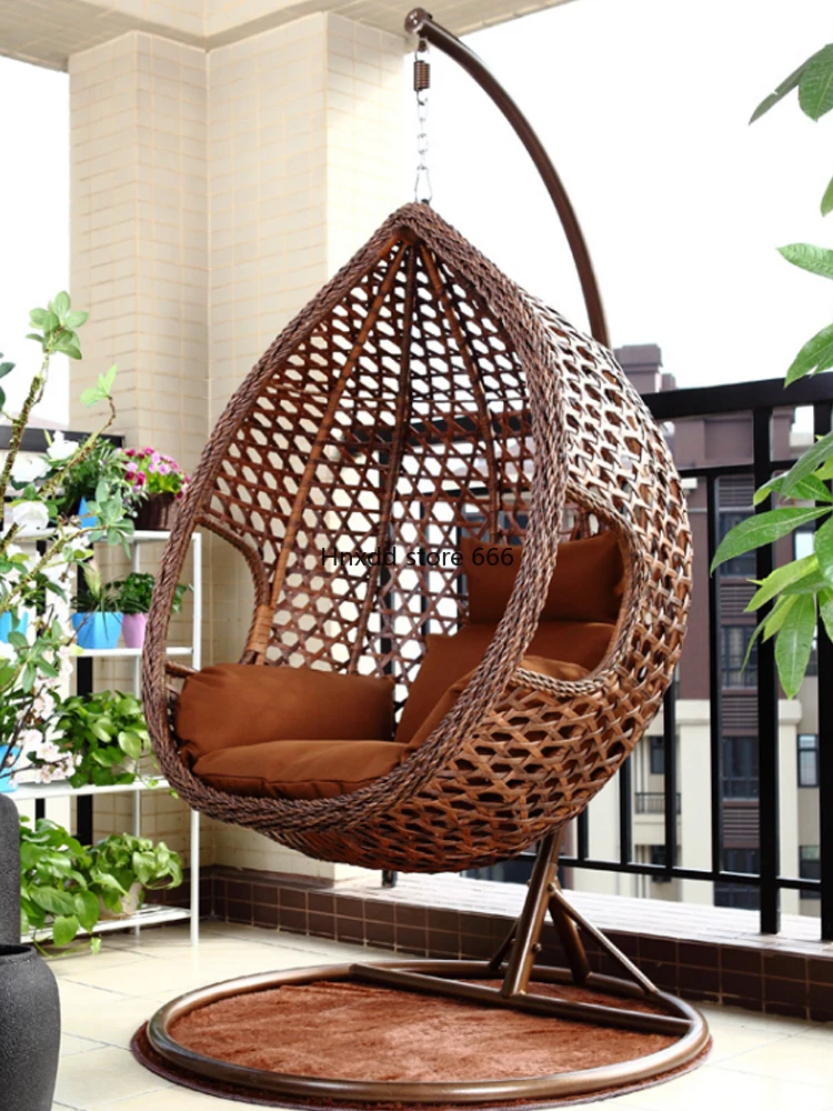 Internet celebrity hanging chair double hanging basket