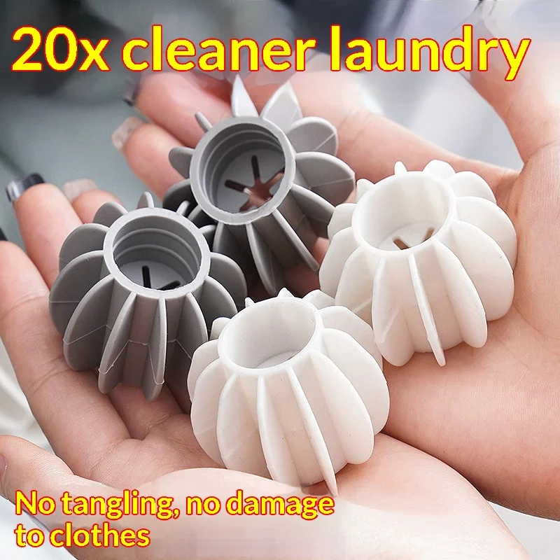 Reusable Anti‑Tangle Laundry Balls Washing Machine Clothes Detangling Balls Prevent Clothing Knots Home Laundry Helper