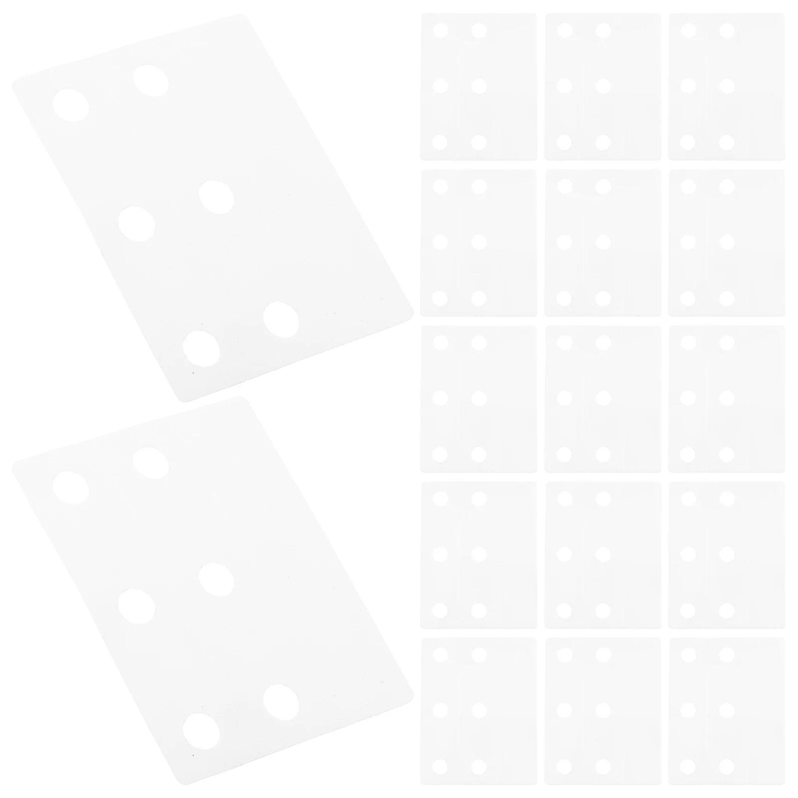 

50 Pcs Loose Leaf Stickers Paper Hole Reinforcement Labels Binder Tabs Notebooks Office Supplies Classroom Mark Self Adhesive