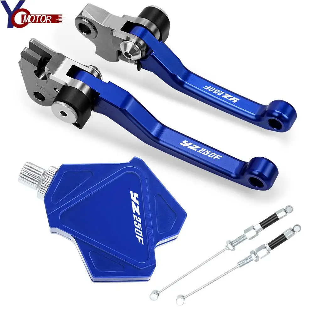 

For YAMAHA YZ250F 2007 2008 YZ 250 F Motorcycle Accessories Brake Clutch Lever Easy Pull Clutch Lever System Kit Aluminum Parts