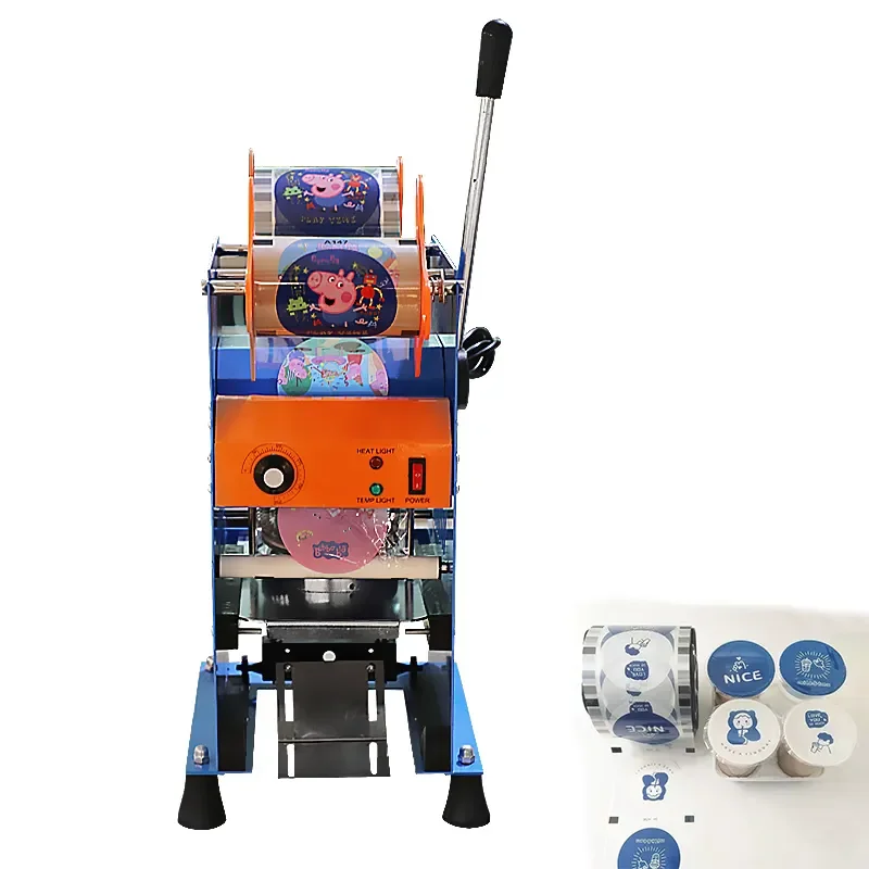 

95/90/75mm Cup Sealer Machine Plastic Cup Making Sealing Machine Milktea Yogurt Cup Sealer
