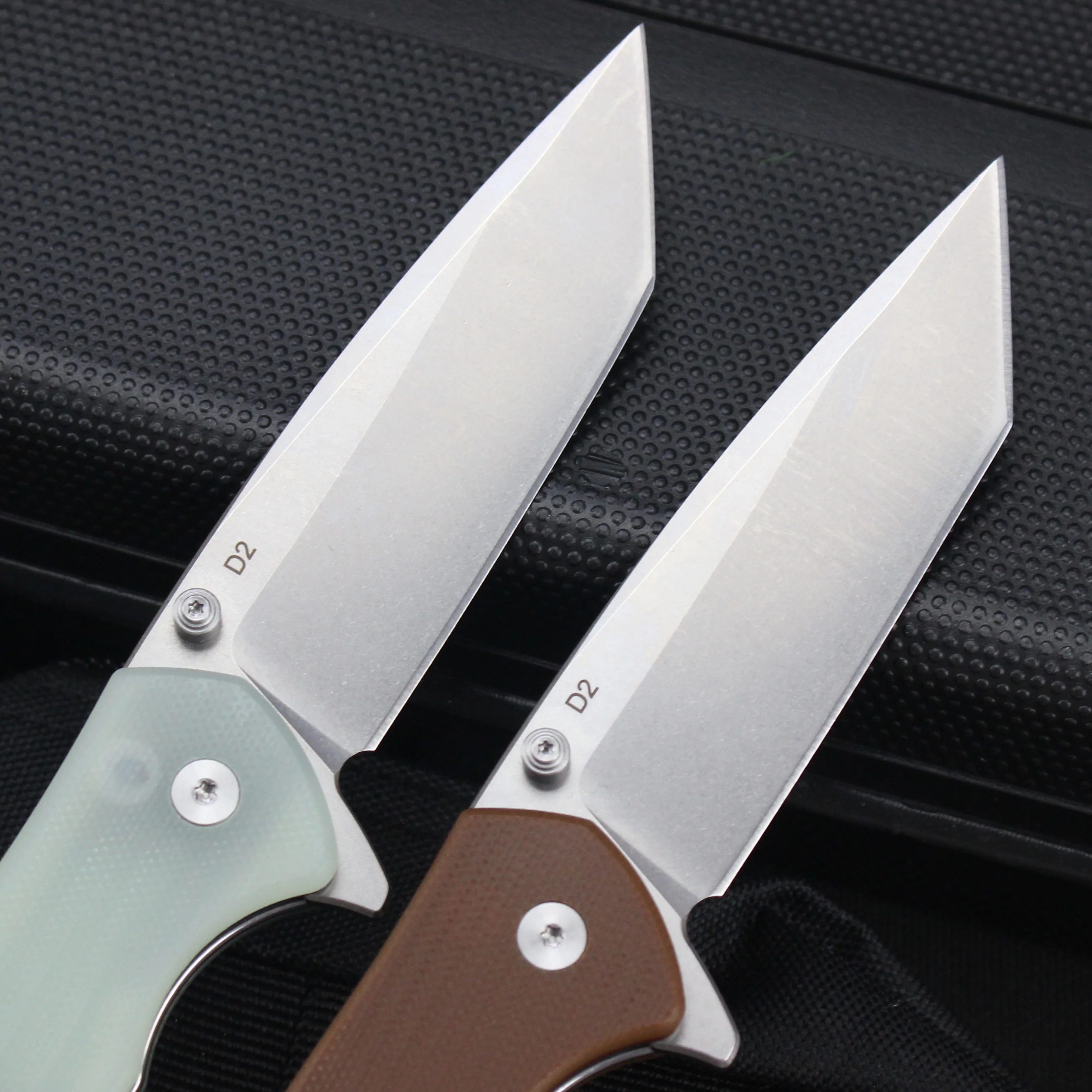 Outdoor Folding Knife D2 Steel Blade G10 Handle Camping Hunting EDC Pocket Knives For Men Multi functional Tool